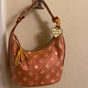 Orange Dooney & Bourke small purse